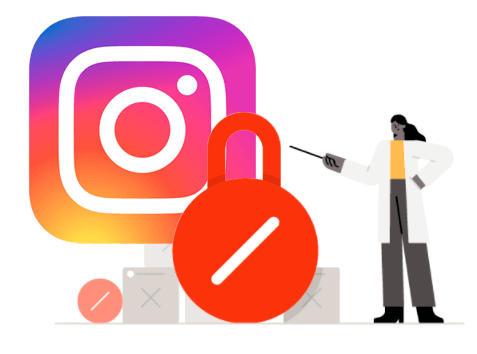 Compte publicitaire Instagram désactivé